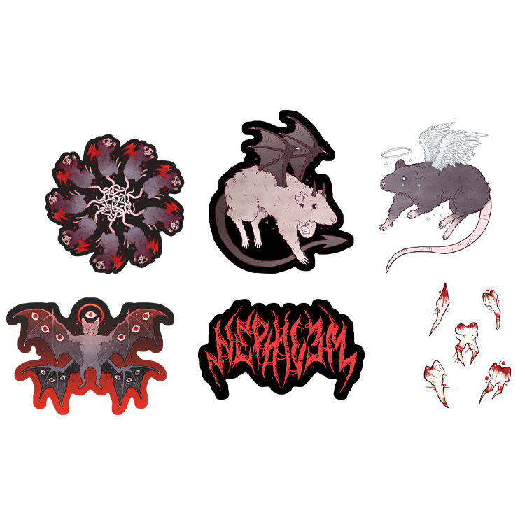 Rat Sticker Pack Nephilem